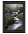 Ricketts Waterfall Black Framed Print Wall Art