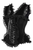 Top Drawer Black Velvet & Lace Steel Boned Corset with Cap Sleeves