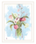 Flourish White Framed Print Wall Art