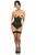 Lavish Sheer Lace Underwire Open Cup Underbust Corset