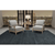 5' X 8' Dark Gray Wool Hand Woven Area Rug