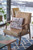 18” Gray White Wildflower Zippered Suede Throw Pillow