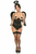 Lavish Sexy Daring Dark Angel Corset Costume