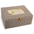 Linen Music Box A Friend Loves Gray