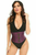 Top Drawer Brocade Steel Boned Mini Cincher with Clasps