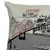 Homeroots Home Decor Memphis Daylight Skyline Lumbar Decorative Pillow, White, 35 Inches