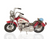 Red Metal Harley Davidson Model Motorcycle