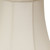 White Monay Shantung Silk Bell Lamp Shade