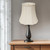 White Monay Shantung Silk Bell Lamp Shade