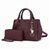 Ruth Vegan Leather Women's Satchel Bag with Wallet
