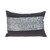 Homeroots Home Decor Glam Gray with Silver Sequins Lumbar Throw Pillow