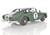 c1955 Porsche 356 Speedster Decorative Model Car