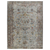 3' X 5' Gray Rust And Brown Medallion Area Rug
