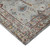 3' X 5' Gray Rust And Brown Medallion Area Rug