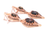 Natural Magoni Obsedian Earrings, 925 Sterling Silver