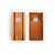 Classic Woody Mahogany Pathfinder Cornhole Board Set