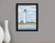 Cape May Light Black Framed Print Wall Art