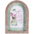 Framed Arch Floral Joyful In Hope