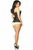 Lavish Lace Overbust Corset with Zipper