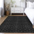3' X 5' Gray And Charcoal Medallion Washable Indoor Outdoor Area Rug