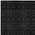 3' X 5' Gray And Charcoal Medallion Washable Indoor Outdoor Area Rug