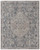 2' X 3' Blue And Ivory Floral Power Loom Stain Resistant Area Rug