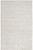 2' X 3' Ivory And Gray Striped Hand Woven Area Rug