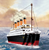 Titanic (Large Model) Building Brick Kit with Jack and Rose Figures (1012 Pcs)
