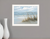 Sea Oats White Framed Print Wall Art