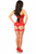 Top Drawer Sequin Pointed Top Steel Boned Corset