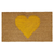 Calloway Mills Yellow Heart Doormat