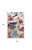 2' X 3' Red Blue And Purple Floral Tufted Handmade Area Rug