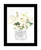 Bathroom Flower Ja Black Framed Print Bathroom Wall Art