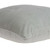 20" X 7" X 20" Transitional Gray Solid Pillow Cover With Poly Insert