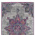 8' Pink Medallion Power Loom Runner Rug
