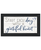 Grateful Heart Black Framed Print Wall Art