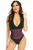 Top Drawer Brocade Steel Boned Mini Cincher with Clasps