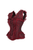 Top Drawer Red/Black Brocade & Lace Steel Boned Corset with Cap Sleeves