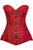 Top Drawer Brocade Steel Boned Corset with Clasp Closure