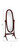 59" Brown Cherry Oval Framed Cheval Standing Mirror