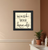 Wash Your Hands Black Framed Print Bathroom Wall Art
