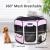 JESPET Pet Dog Playpens 36", 45" & 61" Portable Soft Dog Exercise Pen Kennel with Carry Bag for Puppy Cats Kittens Rabbits, Indoor/Outdoor Use
