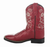 TuffRider Toddler Fire Red Floral Western Boot