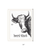 Herd That White Framed Print Bathroom Wall Art