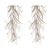 Glittered Pine Garland