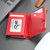 Glenrock Red Leather Pop-up Cardholder Wallet