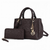 Ruth Vegan Leather Women's Satchel Bag with Wallet