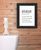 Bathroom Escape Black Framed Print Bathroom Wall Art