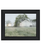 Green Country Morning Black Framed Print Wall Art