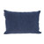Shimmering Blue Beaded Luxury Throw Pillow - 808230110342